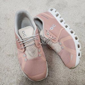 Cloud 5 Trainers Women's Size W8 Pink Running Sneakers